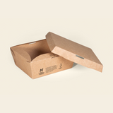 Notpla Compostable Clip & Close Food Box 1000ml