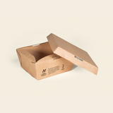 Notpla Compostable Clip & Close Food Box 800ml
