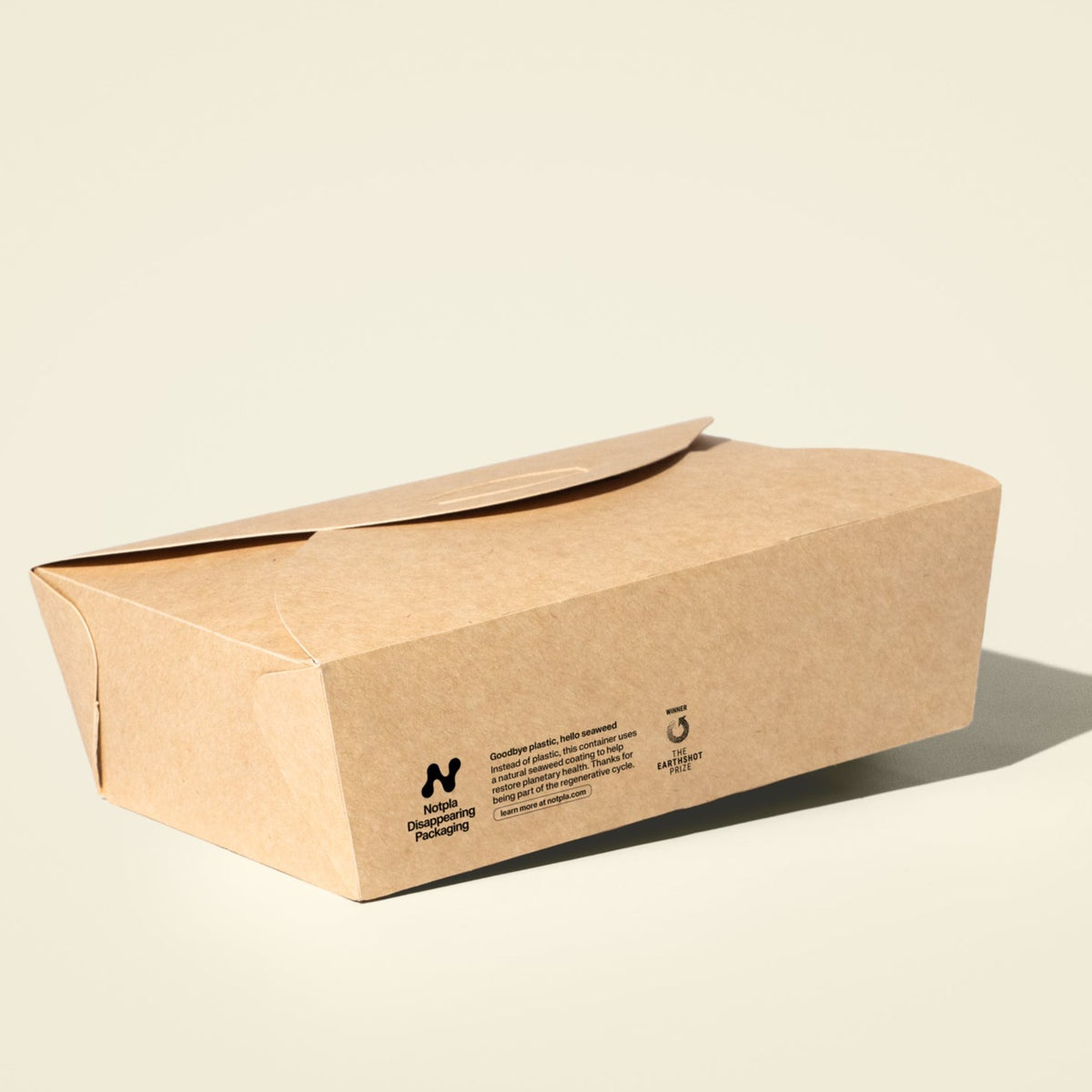 Notpla Large takeaway box - with seaweed coating – Notpla Packaging