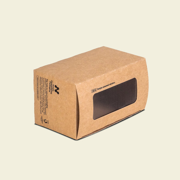 Notpla SeaView Sandwich Bloomer Box