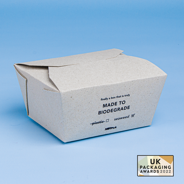 NOTPLA Compostable takeaway box Kraft No.1 (200 units)